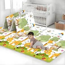 Tapete Infantil de Atividades Emborrachado Tatame Térmico para Bebê Engatinhar Gigante 200x1800x6mm