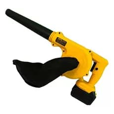 Soprador de Folhas Profissional Sem Fio 48V Alta Potência com 2 Baterias Recarregáveis