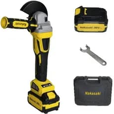 LIXADEIRA E ESMERILHADEIRA ANGULAR 36V LINHA PREMIUM PROFISSIONAL NAKASAKI NKN115