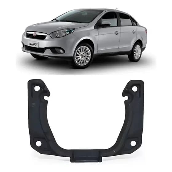 Suporte Ferradura Farol Milha Fiat Palio Siena Punto Stilo Strada 2006 2007 2008/2016