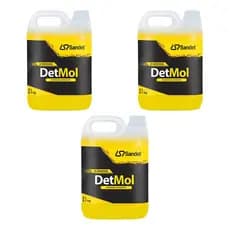 Kit 3 Shampoo Automotivo Lava Carro Caminhao Moto Det Mol 5l
