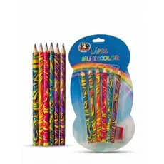 Lápis Jumbo Multicolor Tucaa – 6 Unidades