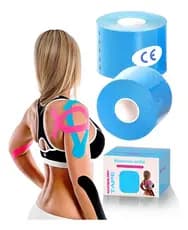 Fita Kinesio Adesiva Elástica – Alívio de Dores Musculares e Suporte Articular