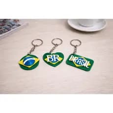 Chaveiros Comemoração Copa Do mundo Hexa Brasil