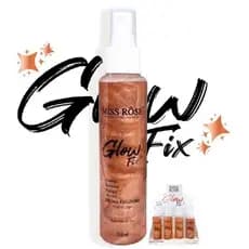 Fixadora Bruma Iluminadora Glow Fix Miss Rôse