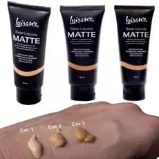 Base Líquida Matte Luisance 30ml com Cobertura Uniforme e Efeito Matte Natural