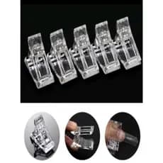 KIT 5 Presilhapara molde F1 polygel poligel presilha para alongamento de unhas nail desing manicure