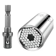 Soquete Adaptador Universal - encaixes de 7 a 19mm