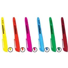 KIT 2/4/6/12 CANETA MARCA TEXTO MP 612 – DESTAQUE E COLORAÇÃO PERFEITA