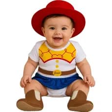 Body Bebe Mesversario Infantil Fantasia Menina Disney Toy Story Jessie