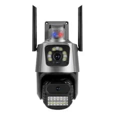 Câmera De Segurança Dome Wi-fi 3,6mm 4mp Ip66, Sirene, Hz-s6