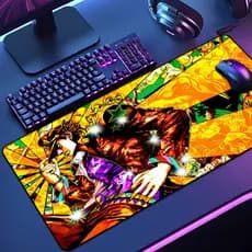 Mouse Pad Grande Joj Bizar 65x30 70x35 80x35 90x40 90x50 120x60 Antiderrapante Borda Costurada