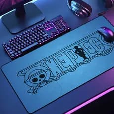 Mouse Pad Grande Gamer On piec 65x30 70x35 80x35 90x40 90x50 120x60 Antiderrapante Borda Costurada