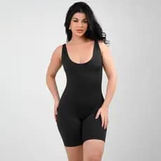 Macaquinho Modelador Feminino com Alças Largas Alta Sustentação e Modelagem Perfeita