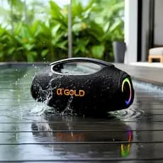 Caixa de Som Bluetooth Potente 70W Original Resistente Água IPX6 Som Estéreo TWS RGB Grave Forte