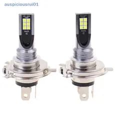 [Auspiciousrui01] 2X H4 200W 12000LM Lâmpada De Nevoeiro LED Para Carro Alto/Baixo Feixe De Luz Globo