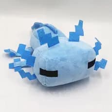30cm Axolote Rosa Azul Brinquedo de Pelúcia Macio Bonecas de Animais de Desenho Animado para Crianças Adultos Gamer 1CNA