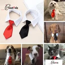 Gravata Para Cães Lovely Confortável Ajustável Grooming Tuxedo Bow Ties Pet Accessories