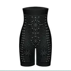 Plus Size Mulheres Corpo Shaper Cintura Alta Abdômen Barriga Controle Sem Costura Calcinhas Pós-Nascimento 1JYN