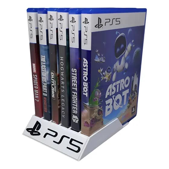 Suporte Organizador Para 6 Jogos Do Ps5 Playstation 5