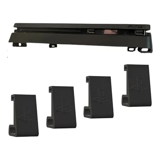 Suporte Horizontal Ps4 Slim 4 Pezinhos Preto