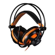 Fone de Ouvidos tipo Headset Multiplataforma 7.1 Argos Preto E Laranja OEX Hs417