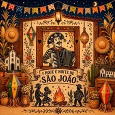 Painel Fundo Fotográfico FESTA JUNINA  São João  1,60 ( L ) X 2,20 ( A )