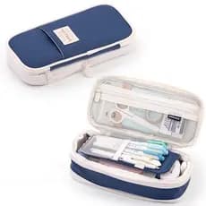 Kawaii Estojo Organizador Lápis Bolsa Coreana Para Meninas Caixa Caneta Grande Capacidade Suprimentos Escolares