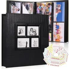 Álbum De Fotos Gigante De Luxo Álbum De Coleção Profissional Pode Conter 600 Fotos 10×15Cm Presentes