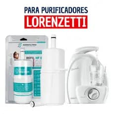 1 ou 2 Refil Purificador Gio Compacto Vela RPC-01 Compativel Giovale Lorenzetti Carvão Ativo