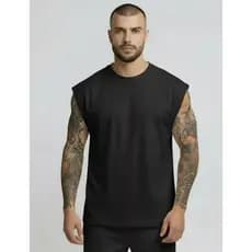 Regata Camisa Oversized Masculina Academia Basica Dia a Dia Machão