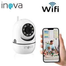 INOVA Wifi Babá Eletrônica Câmera segurança Sem Fio Visão Noturna 1080P 360° com Câmera audio YOOSEE
