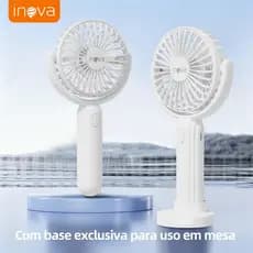 INOVA Mini ventilador usb pequeno handheld portátil portátil silencioso escritório estudante desktop