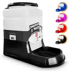 Comedouro Automatico Cachorros Gatos Prático 3Litros