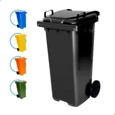 Lixeira Lixo Coleta Seletiva Reciclagem Variadas Cores 120L e 240L Grande Resistente Custo Benefício Reforçada