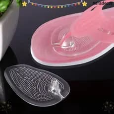 NAILSDECOR 1 Par De Protetores De Dedo Do Pé , Almofada De Gel Macia Anti-Dor Sandália Confortável Antiderrapante Autoad