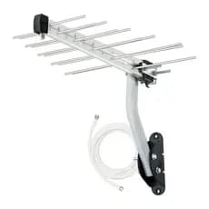Antena Digital Log 20 Aquário Periódica 4k C/Suporte Cabo