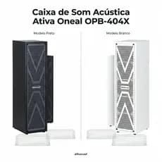 Caixa de Som Acústica Ativa Oneal OPB-404X