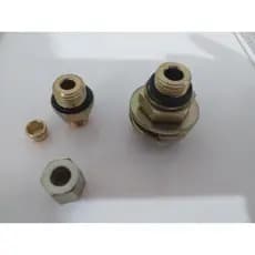 União De Anteparo Tubo M8 X M16x1.5