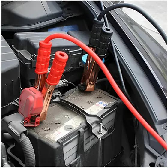 Cabos Chupeta Veiculo Automotivo Recarga Energia Ligação Bateria Carro Carregador Ferramenta