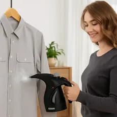 Passadeira Vapor Passar Roupas Tecidos Ferro Desamassar Camisa Social Lavanderia Blusa