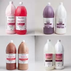 Kit 2 Litros Shampoo e Condicionador -Todos os Tipos de Cabelo Várias Fragrâncias Nutrição e Maciez