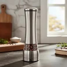 Moedor De Temperos Com Regulável Aço Inox Sal Pimenta