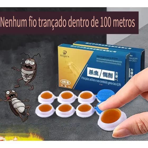 [Entrega 24 horas]Dispositivo para matar baratas com 8/32 peças、Inofensivo para animais de estimação