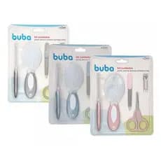 BUBA, Kit cuidados, AZUL, ROSA e CINZA