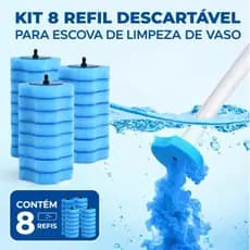 Refil Para Vaso sanitário e Parede de Banheiro