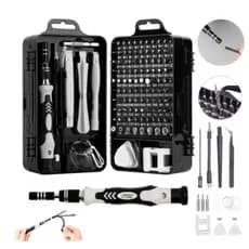 Kit Jogo de Ferramentas Com 115 Chaves Peças Para Manutenção Reparacao celular tablet multiuso