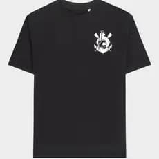 Camiseta Corinthians CP Camisa Básica Unissex Sócrates Democracia Corinthiana Lançamento