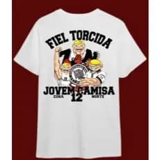 CAMISETA FIEL TORCIDA BRASILEIRA CAMISETA UNISSEX PLUS-SIZE COM ENVIO IMEDIATO
