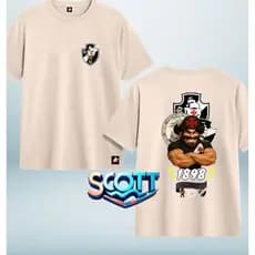 Camiseta torcedor Vasco da Gama 100% algodão